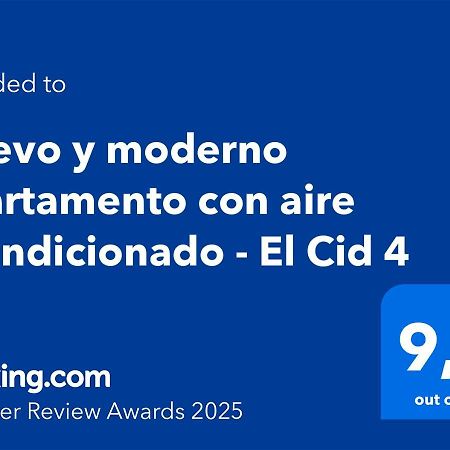 Nuevo Y Moderno Apartamento Con Aire Acondicionado - El Cid 4 Burriana Εξωτερικό φωτογραφία